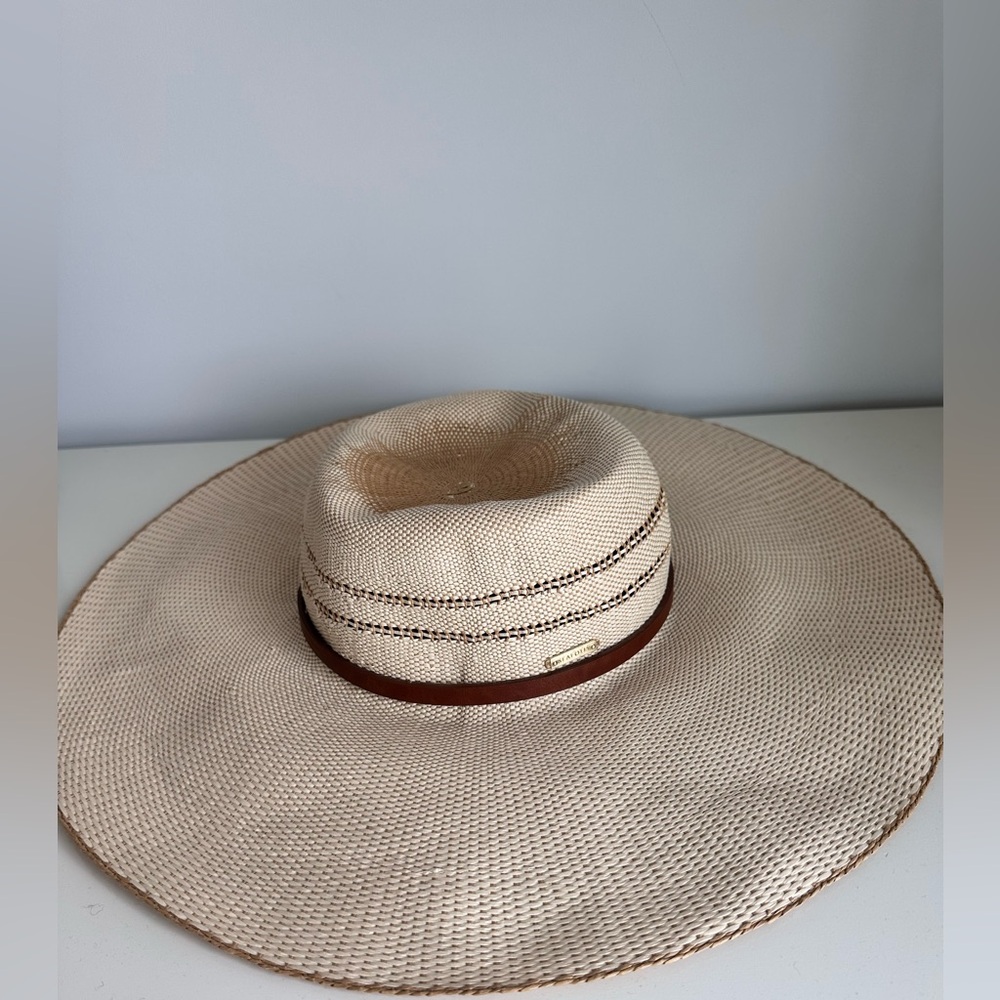 Seafolly Wide Brim Sun Hat Women’s Paper Straw Beach Summer Hat
